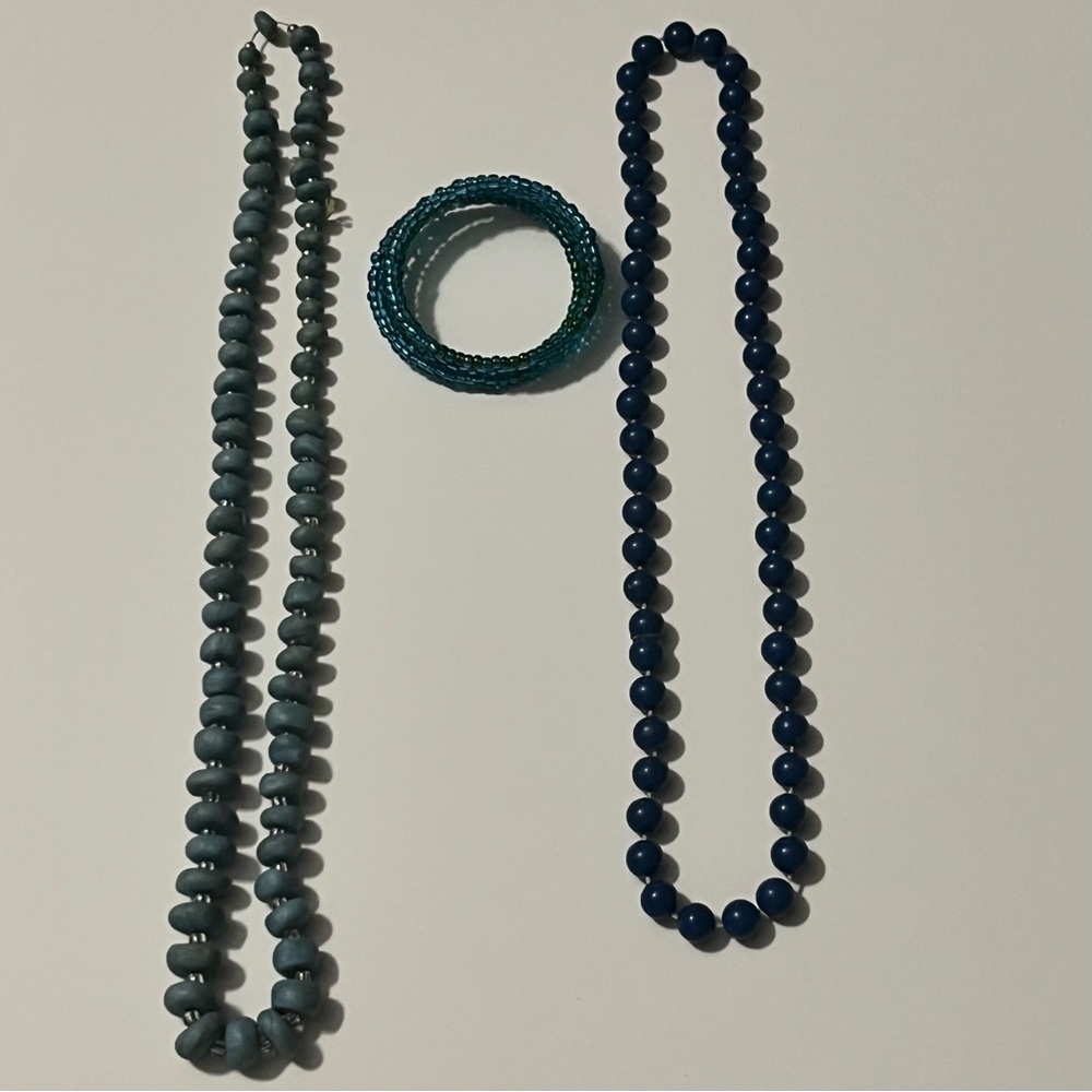 Faux, Costume, Estate Jewelry, Necklace and Bracelet